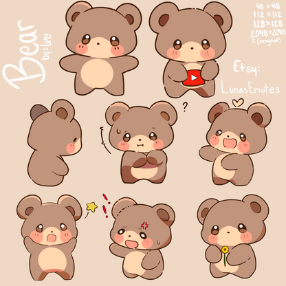 Bear Emotes